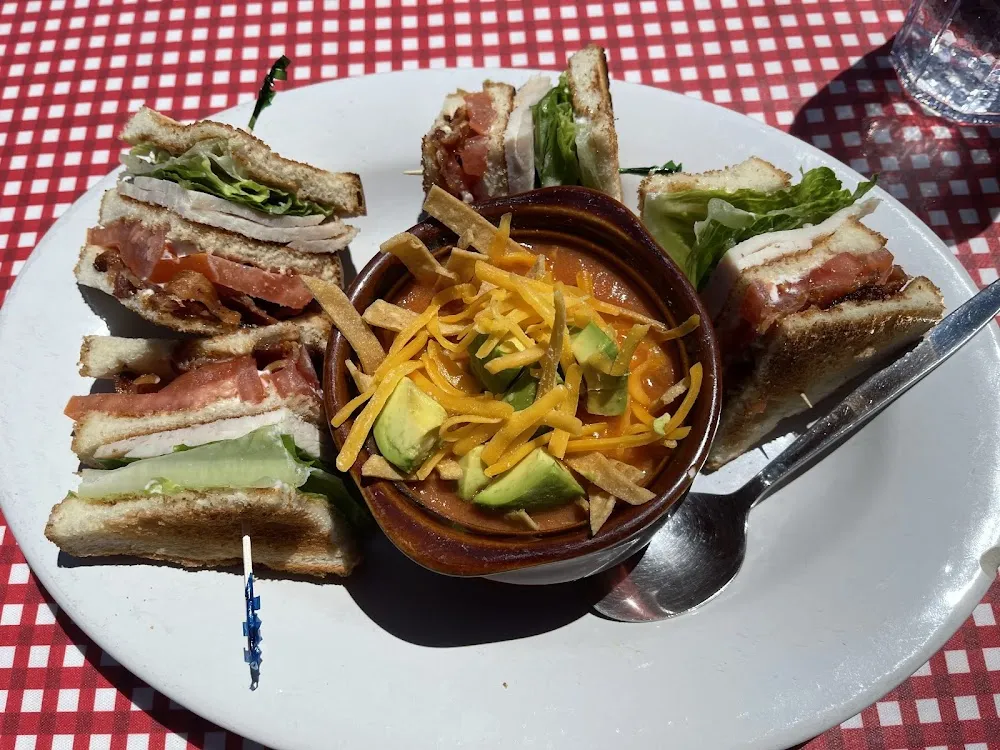 Soup &Club Sandwich